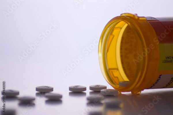 Obraz prescription drug bottles