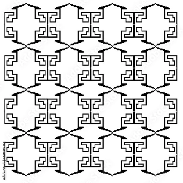 Obraz Luxury design Ornaments, Aztecs pattern background