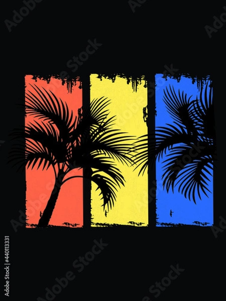 Obraz awesome t-shirt designs vector