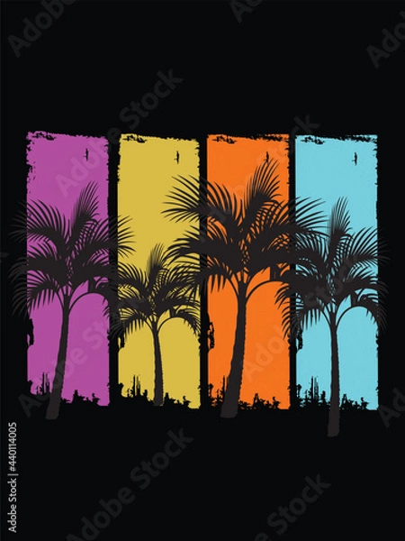 Obraz awesome t-shirt designs vector