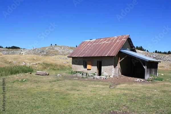 Obraz cabane, Vercors