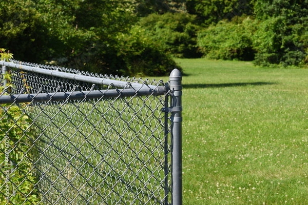 Obraz Chain link fence