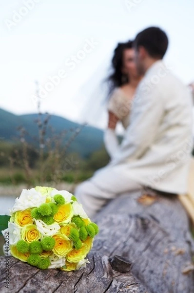 Fototapeta wedding bouquet