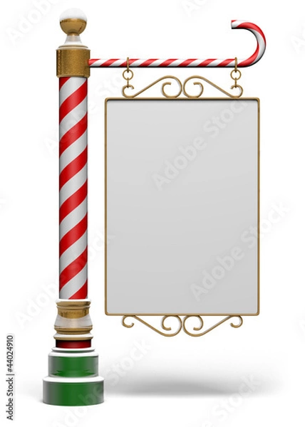 Obraz Znak bieguna północnego