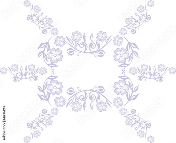 Fototapeta floral decoration