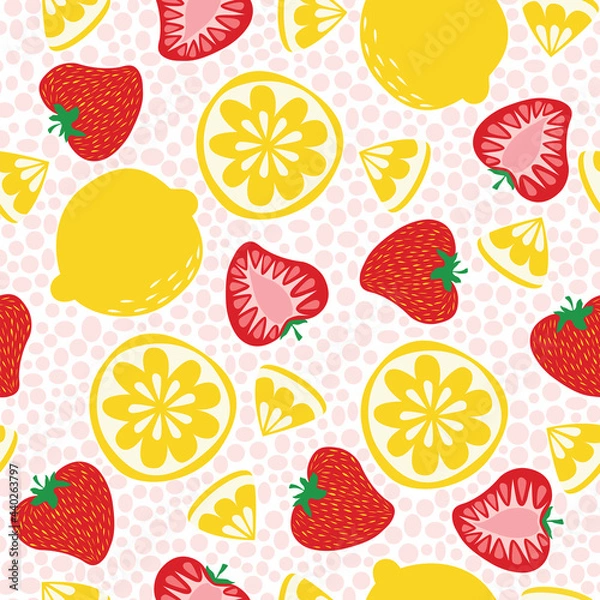 Obraz Pink Lemonade - pink