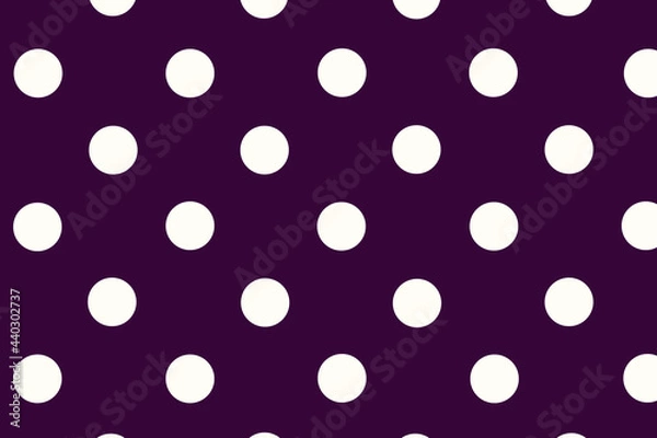 Obraz seamless pattern, seamless background, 
plum polka dot background