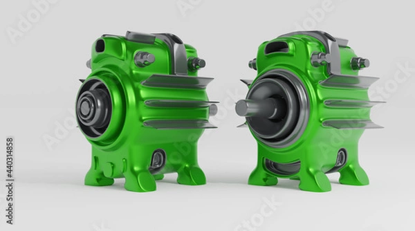 Obraz Future electric motor