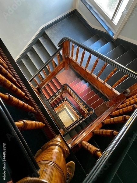 Fototapeta old stairs