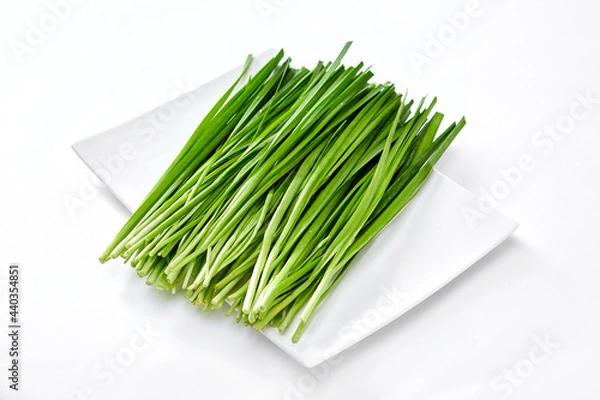 Fototapeta 유기농 채소 부추