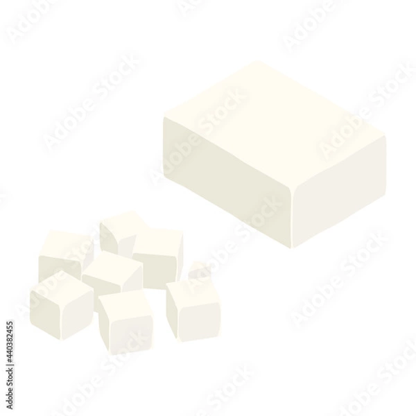 Obraz 切った豆腐