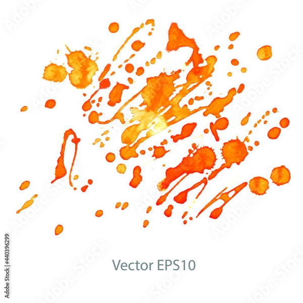 Fototapeta colorful watercolor background. vector background