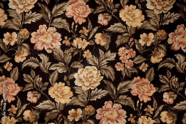 Obraz hintergrund mit blumenmuster