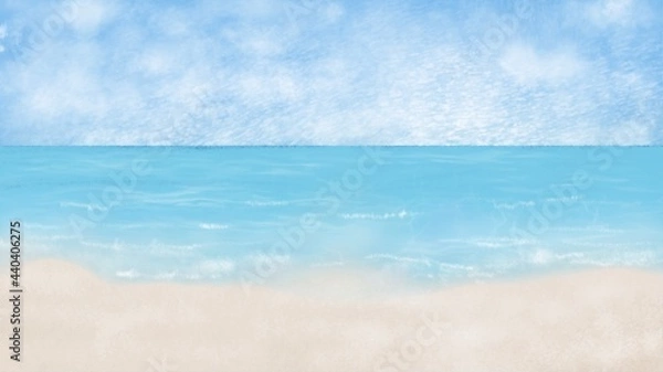 Obraz Beautiful sandy background, YouTube ratio 16: 9