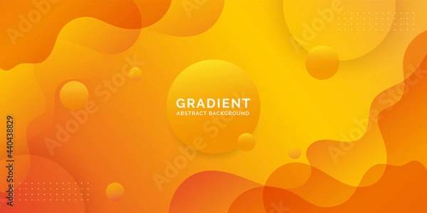 Fototapeta Gradient Abstract Background, Orange Abstract Backgrounds