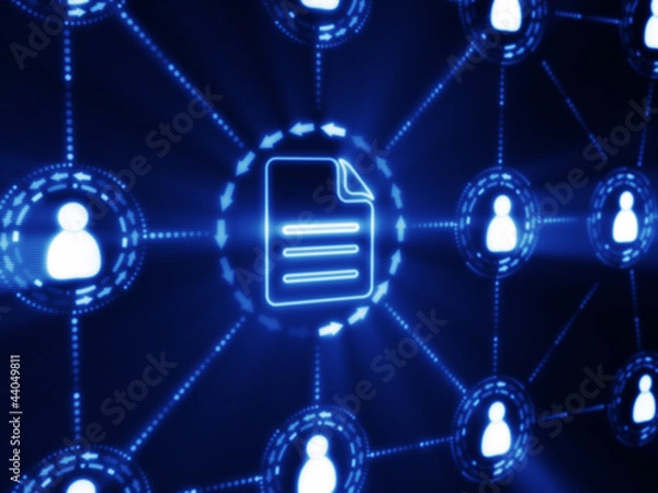 Fototapeta file concept