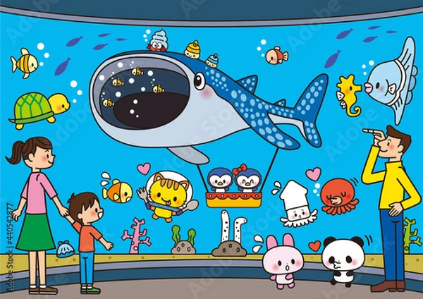 Fototapeta 海の生き物