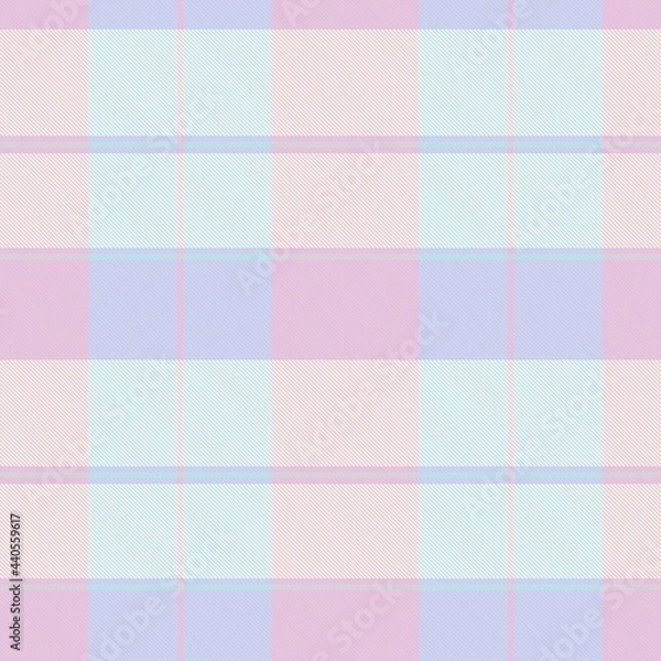 Fototapeta Pastel Asymmetric Plaid textured Seamless Pattern