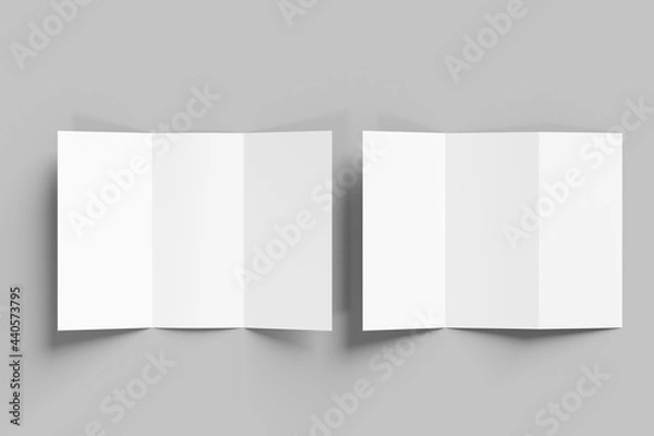 Obraz Trifold brochure mockup