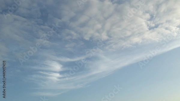 Fototapeta blue sky with clouds