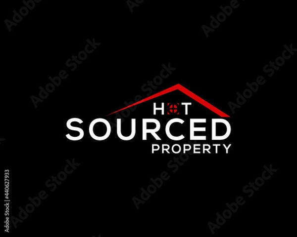 Fototapeta real estate company logo