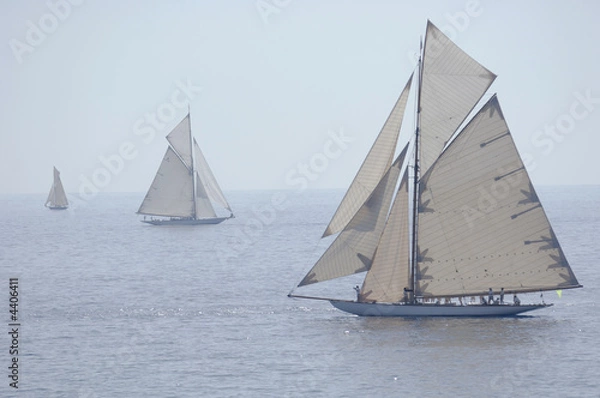 Obraz Elegant Classic Sailing Yachts