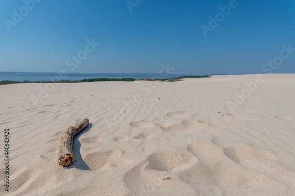 Obraz footprints on the sand