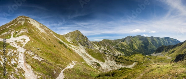 Fototapeta Mountains in summer