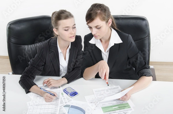 Fototapeta praca nad strategią