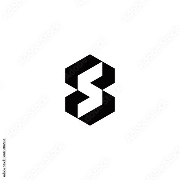 Obraz s initial logo design vector template