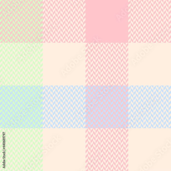Fototapeta Plaid seamless pattern.