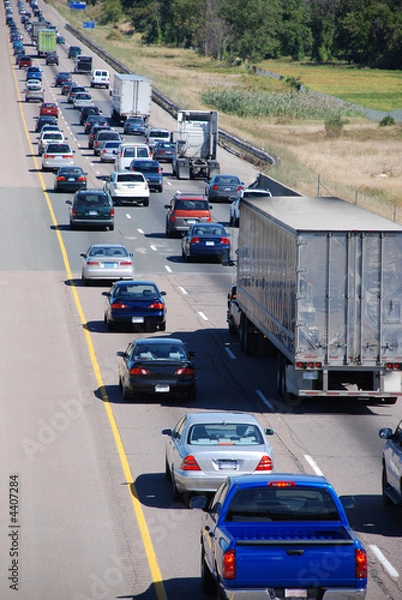 Obraz Traffic jam