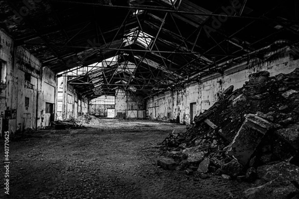 Obraz old abandoned factory