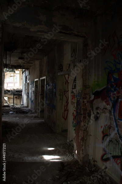 Obraz old abandoned factory