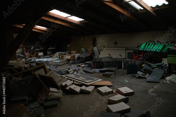 Obraz factory interior