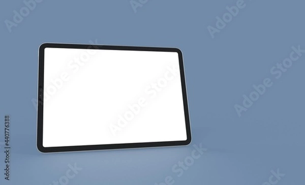 Obraz pc  tablet computer  ipad with blank 3d