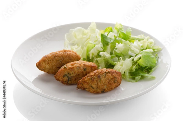 Fototapeta Cod fritters