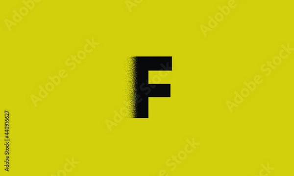 Obraz F OR FF  CREATIVE SPEED  INITIAL LOGO | ABSTRACT | MONOGRAM | MODERN | VECTOR TEMPLATE 