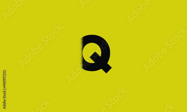 Obraz Q OR QQ CREATIVE SPEED INITIAL LOGO | ABSTRACT | MONOGRAM | MODERN | VECTOR TEMPLATE BACKGROUND