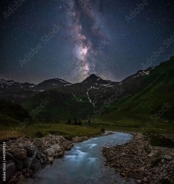 Fototapeta Night in the mauntains