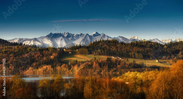 Fototapeta Panorama na Tatras