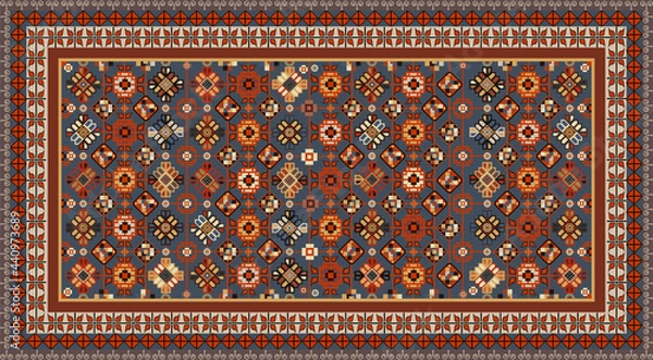 Obraz azerbaijani carpet vector