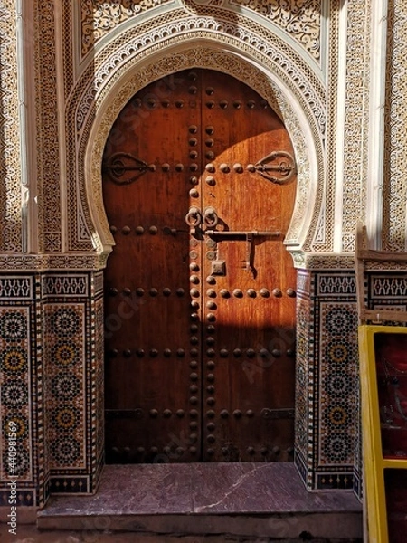 Obraz Moroccan door