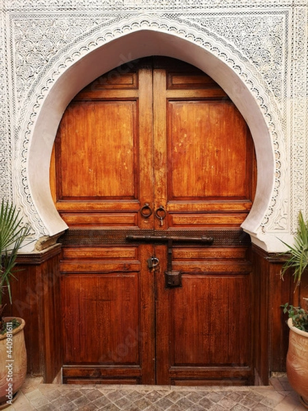 Fototapeta Moroccan door