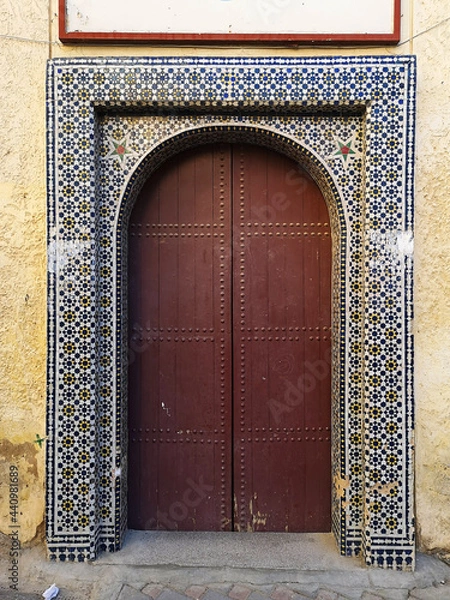 Obraz Moroccan door