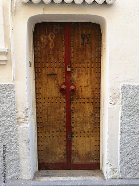 Fototapeta Moroccan door