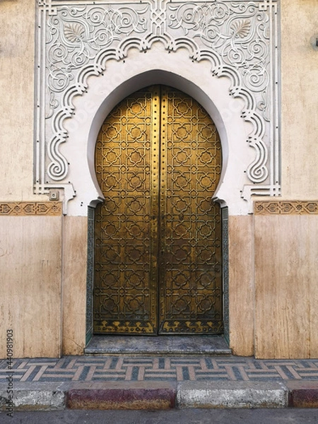 Fototapeta Moroccan door