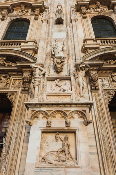 Obraz Part of Duomo di Milano