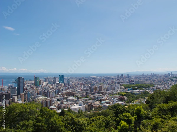 Obraz 神戸市街（晴天・風景）