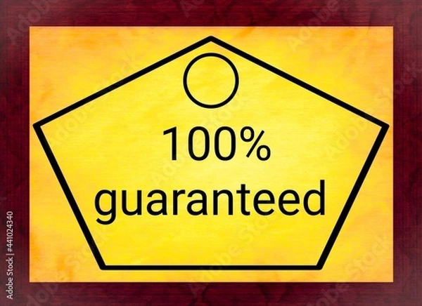 Obraz sign on a blackboard